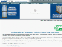 Tablet Screenshot of ameriglobe-fibc.com